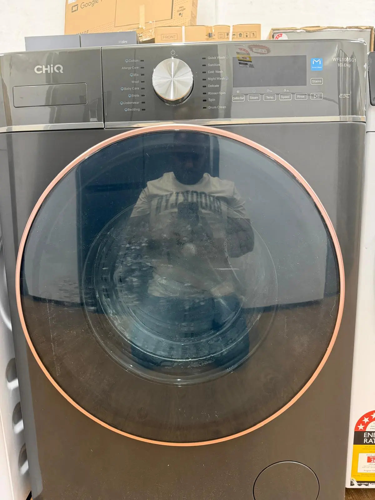 CHiQ 10kg Front Load Washing Machine – Refurbished | RESERVOIR
