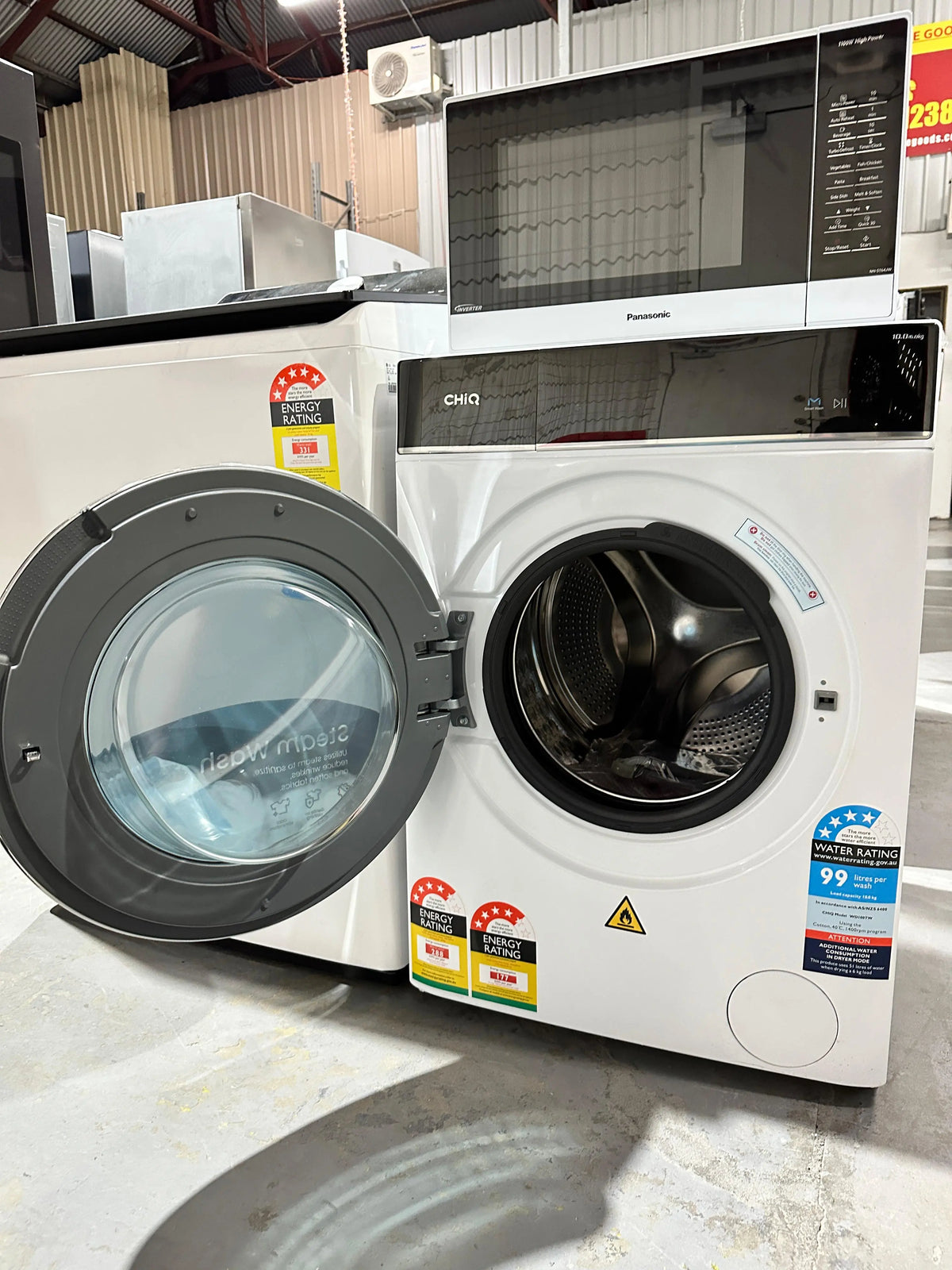 CHiQ 10kg Washer / 6kg Dryer Combo – Factory Second | ADELAIDE