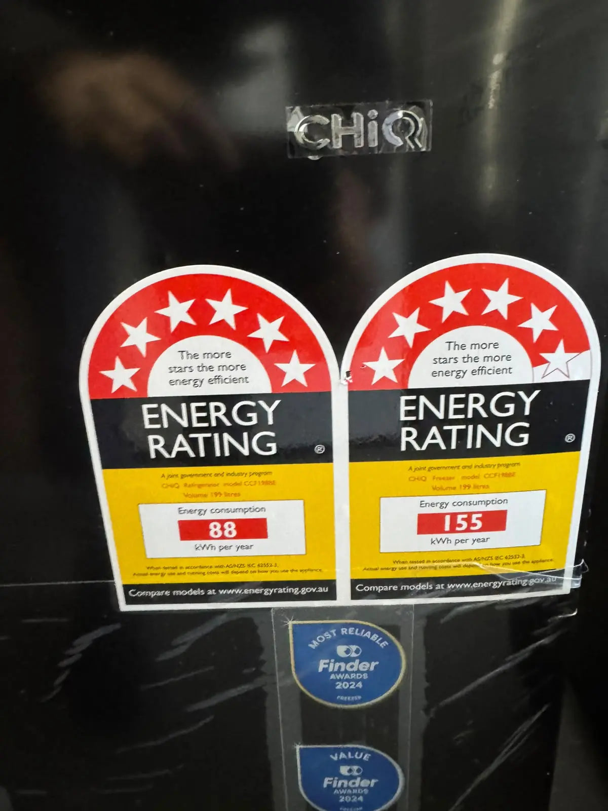 CHiQ 199L Black Hybrid Inverter Chest Freezer – Factory Second | PERTH