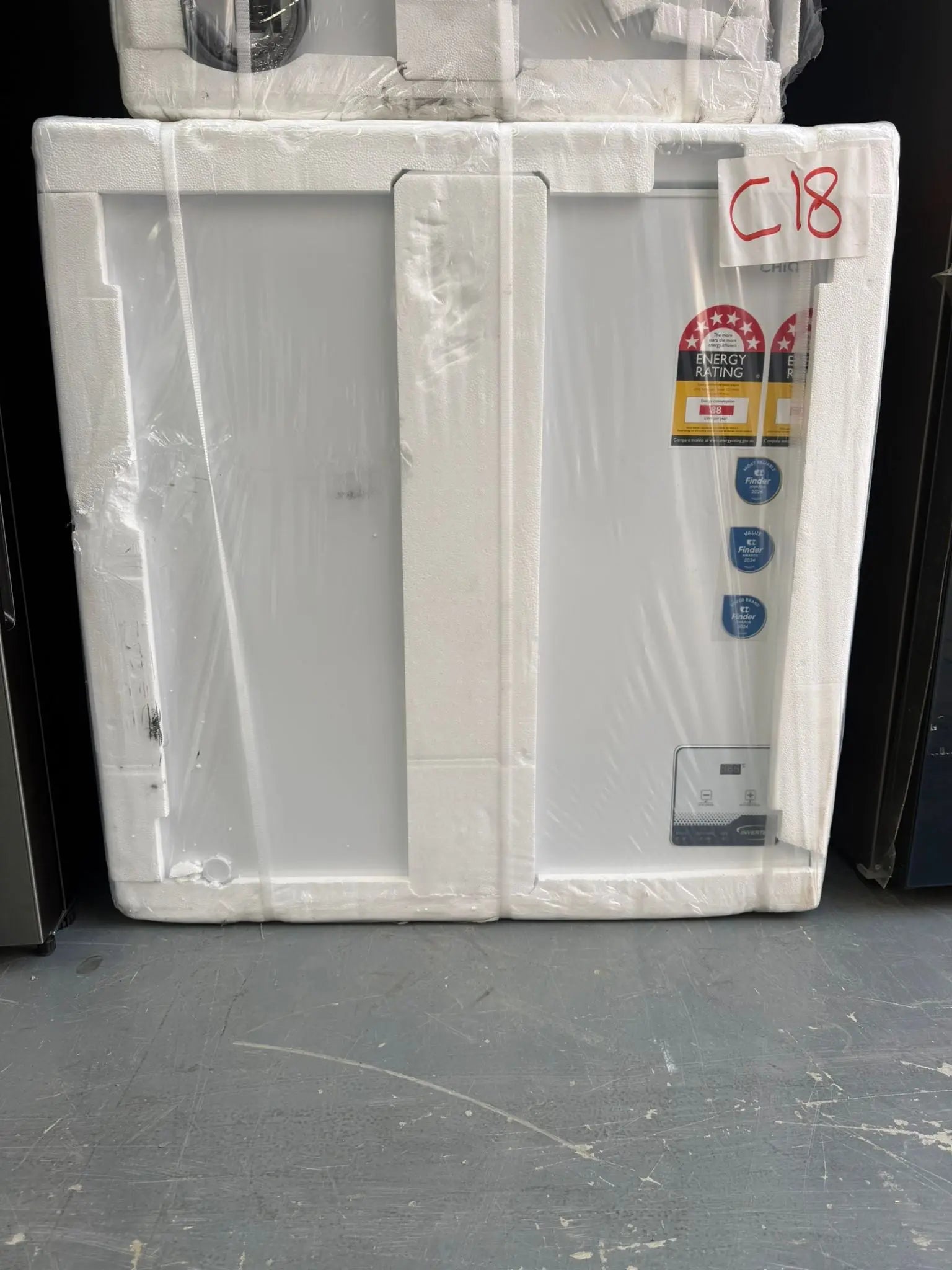 CHiQ 199L Hybrid Chest Freezer CCF199WE – Carton Damage (Convertible Fridge/Freezer, Inverter, Fast Freeze) | MELBOURNE