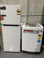 CHiQ 202L Fridge Freezer + LG 6.5kg Top Load Washing Machine Combo – Refurbished Package
