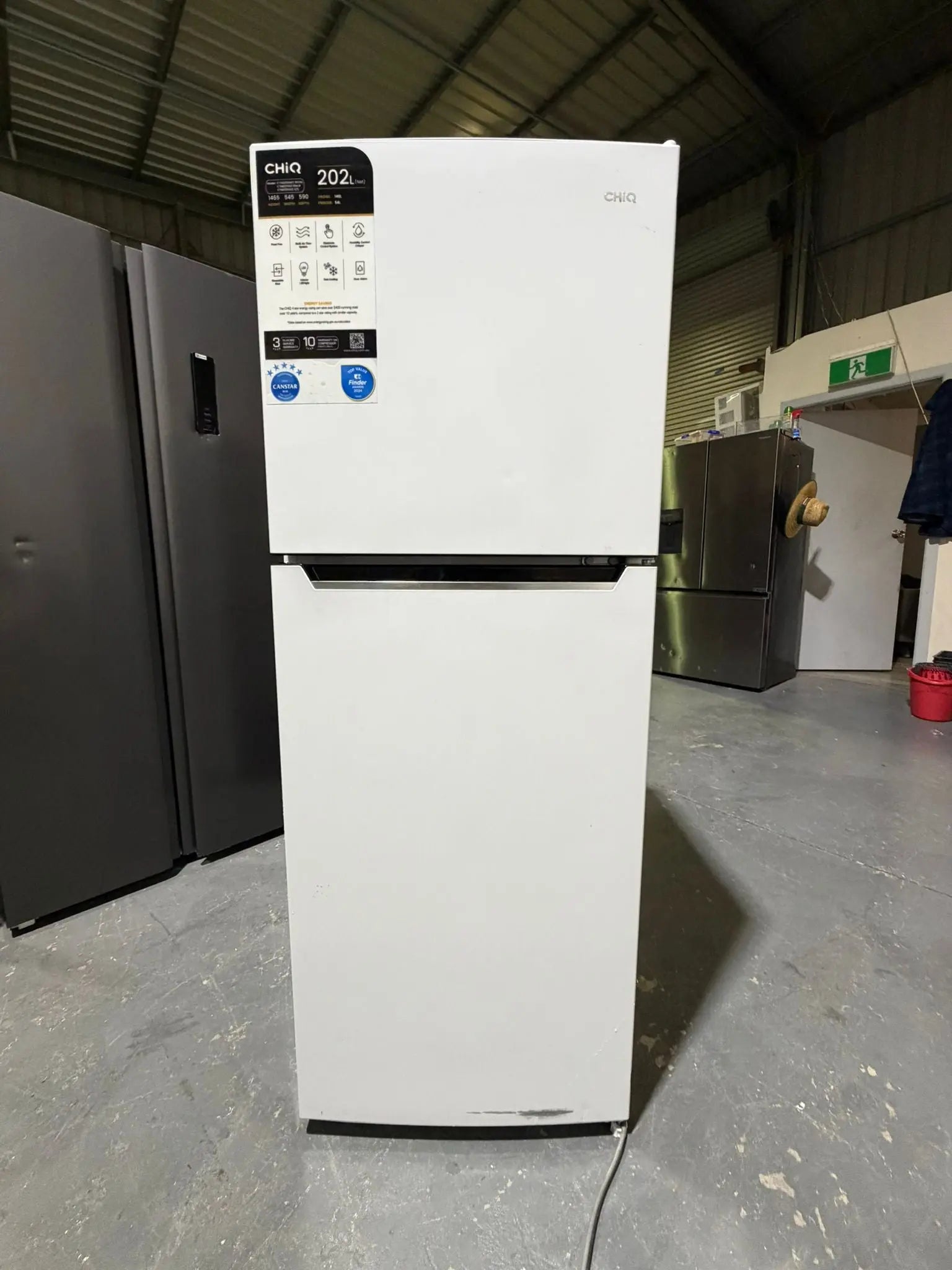 CHiQ 202L Frost Free Fridge – Refurbished | BRISBANE