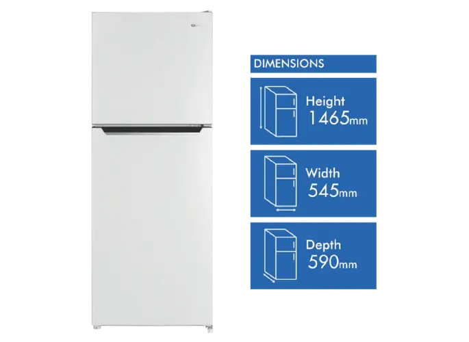 CHiQ 202L Top Mount Fridge – Carton Damaged