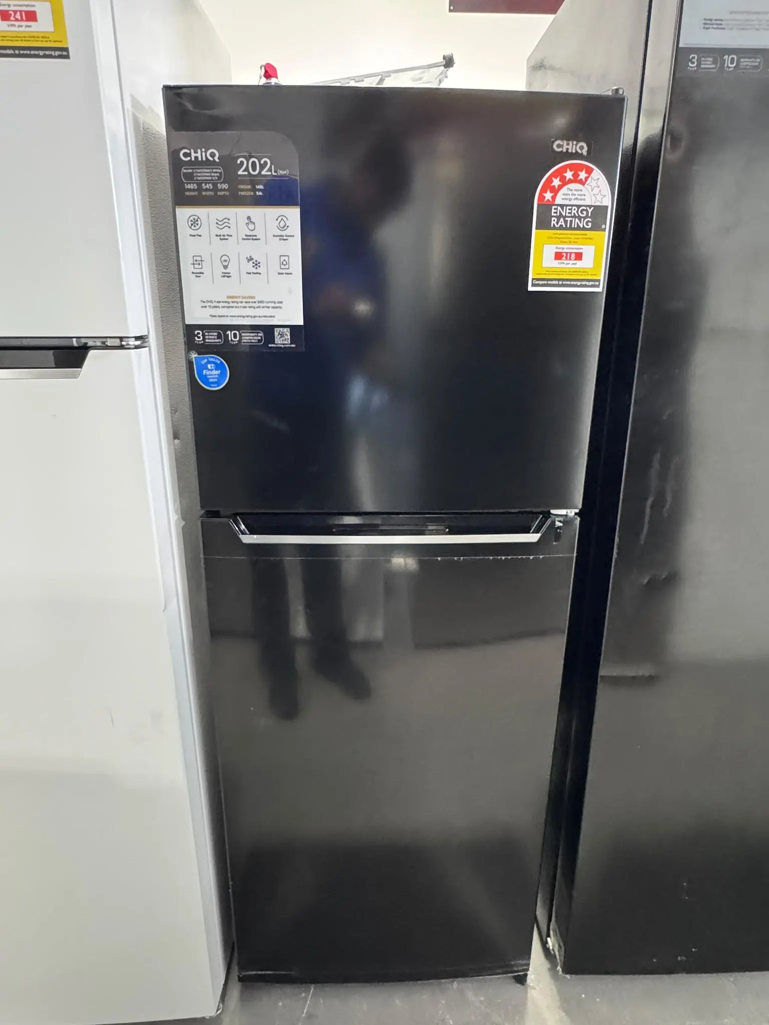 CHiQ 202L Top Mount Fridge – Factory Seconds