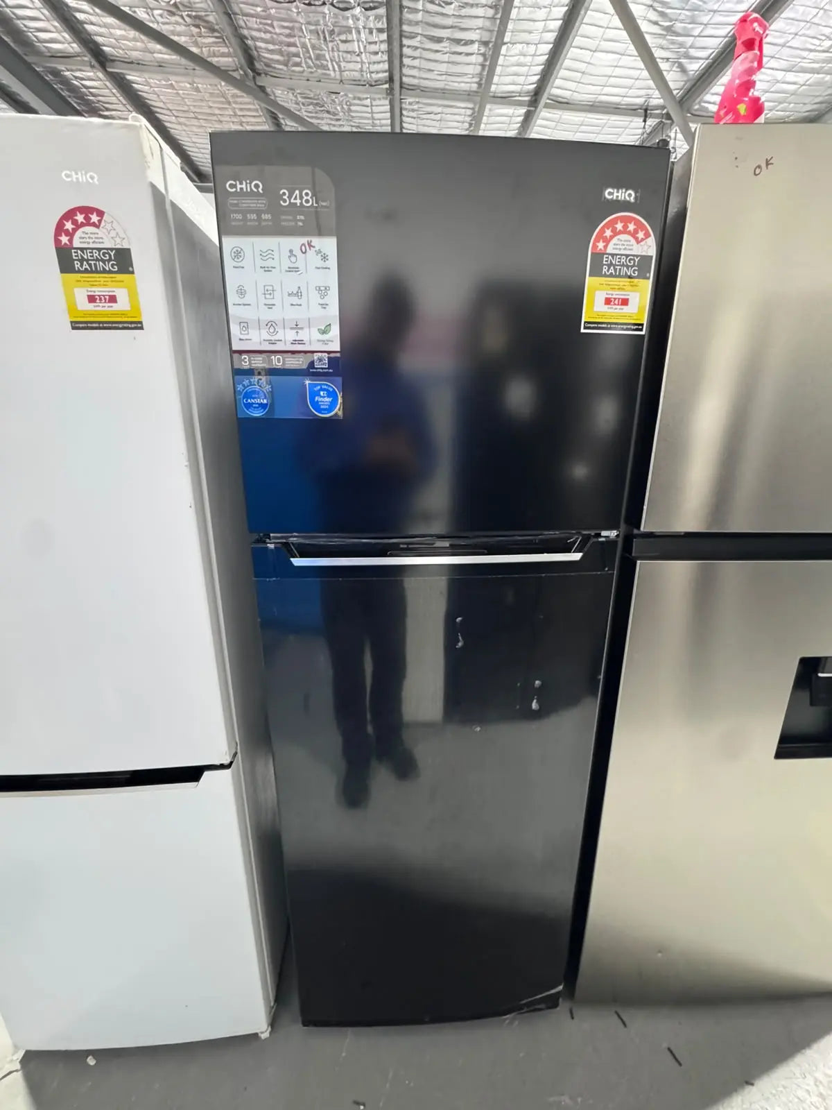 CHiQ 202L Top Mount Fridge – Factory Seconds