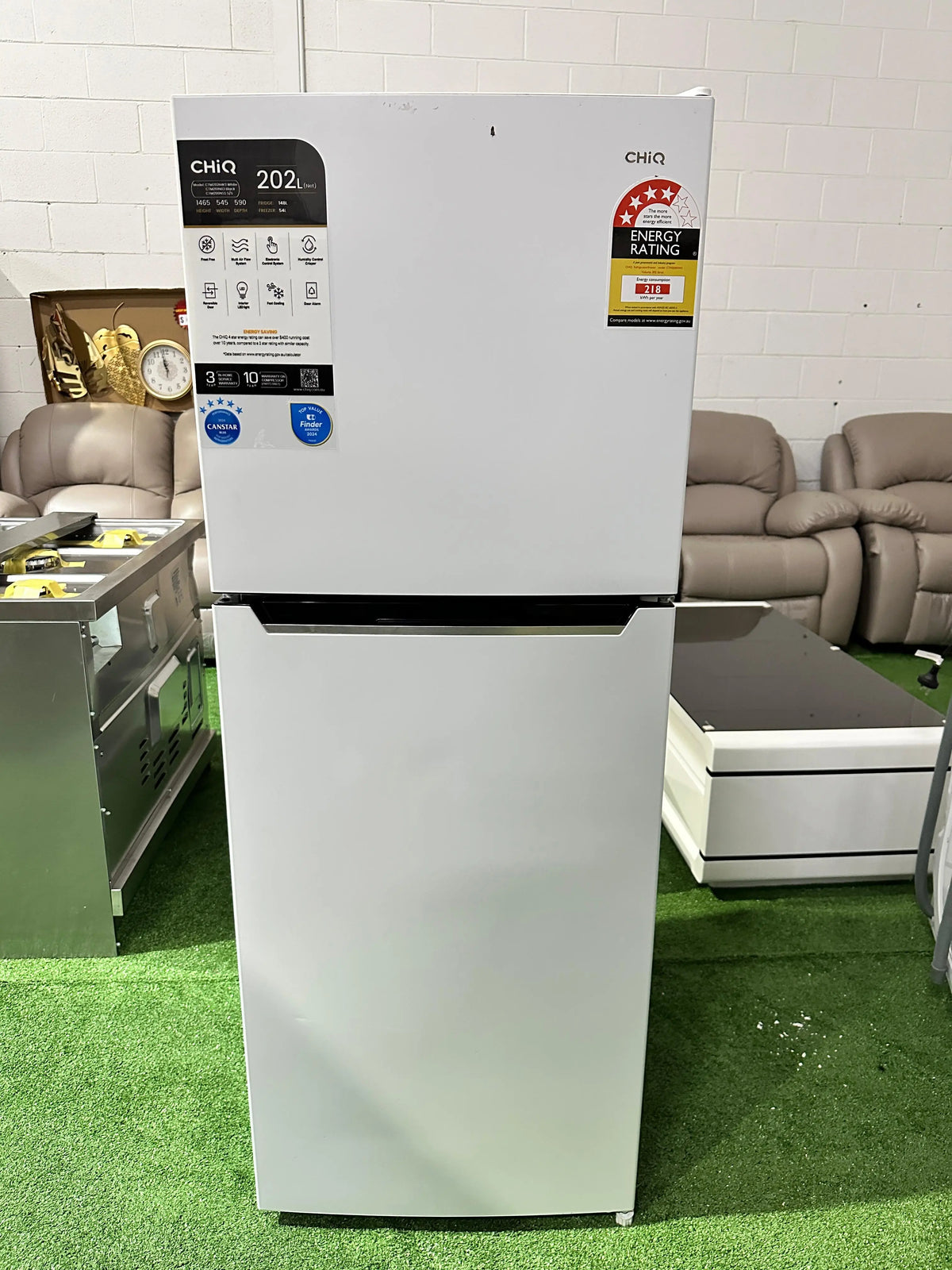 CHiQ 202L Top Mount Refrigerator – Refurbished | ADELAIDE