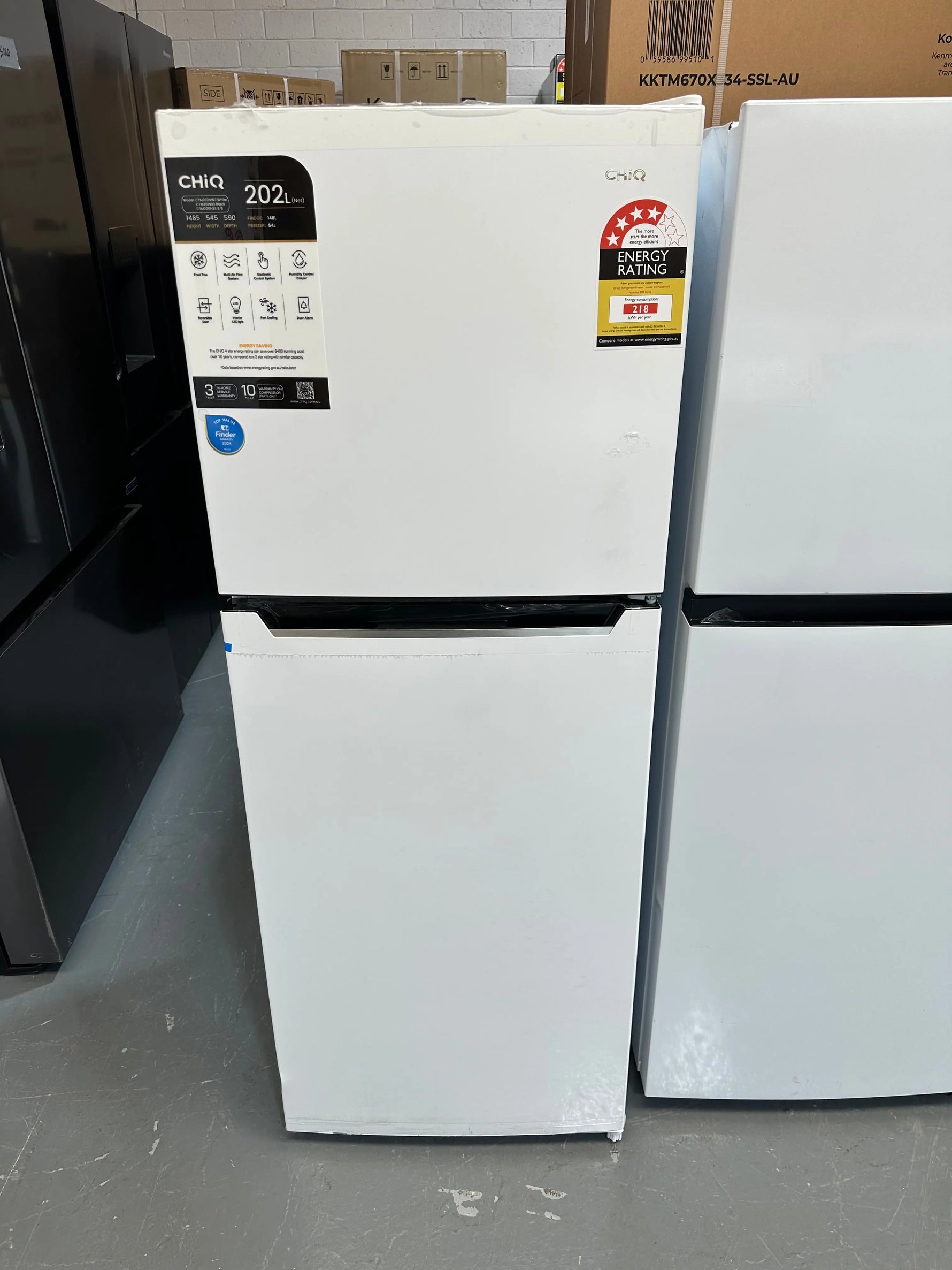 CHiQ 202L cHIQ8KG top loader washer refurbished three months warranty | SYDNEY