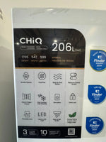 CHiQ 206L White Hybrid Upright Fridge Freezer – Factory Second | PERTH