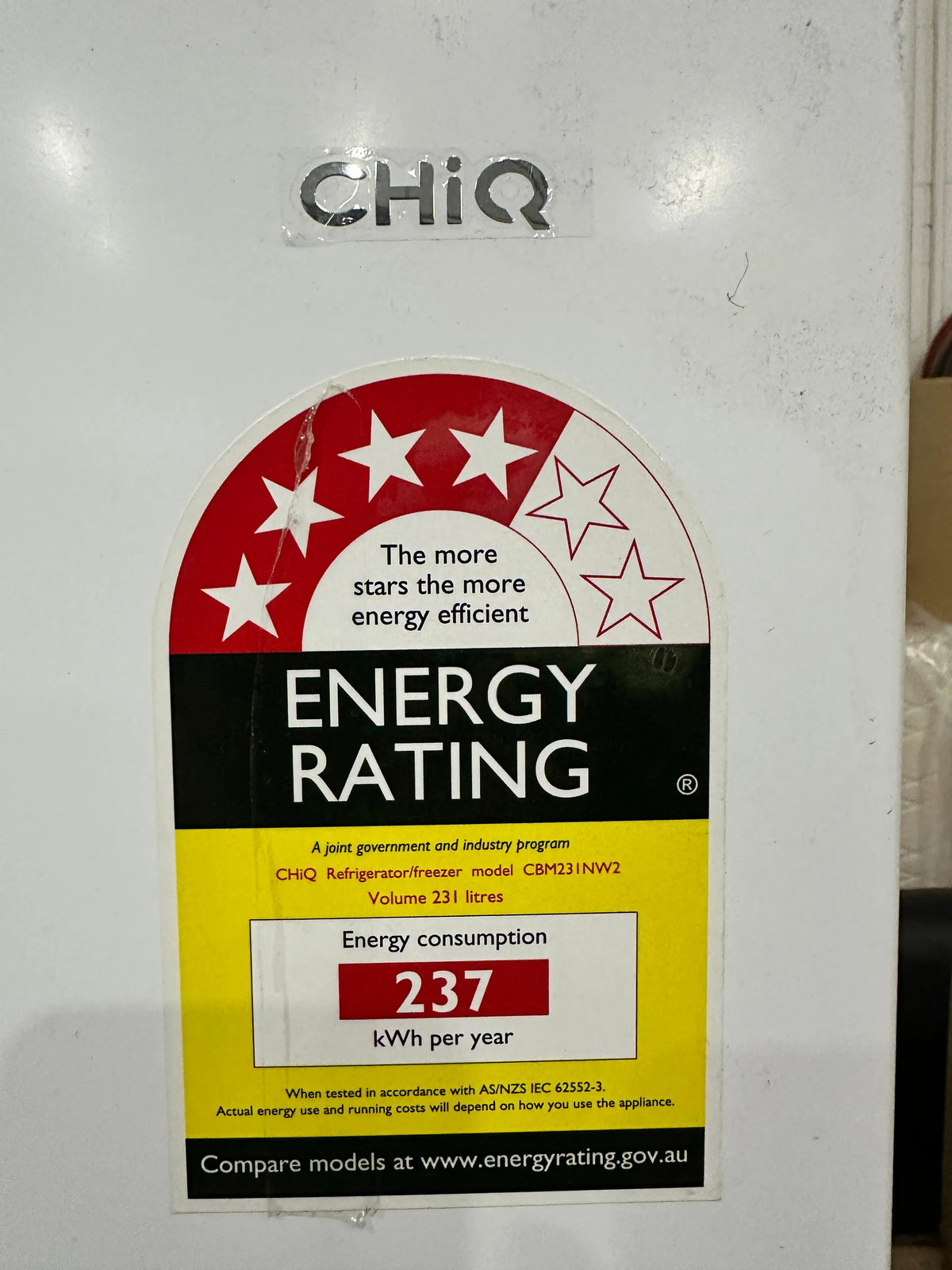 CHiQ 231L Bottom Mount Refrigerator – Near New | ADELAIDE
