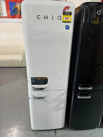 CHiQ 231L White Retro Bottom Mount Fridge – Factory Second | SYDNEY