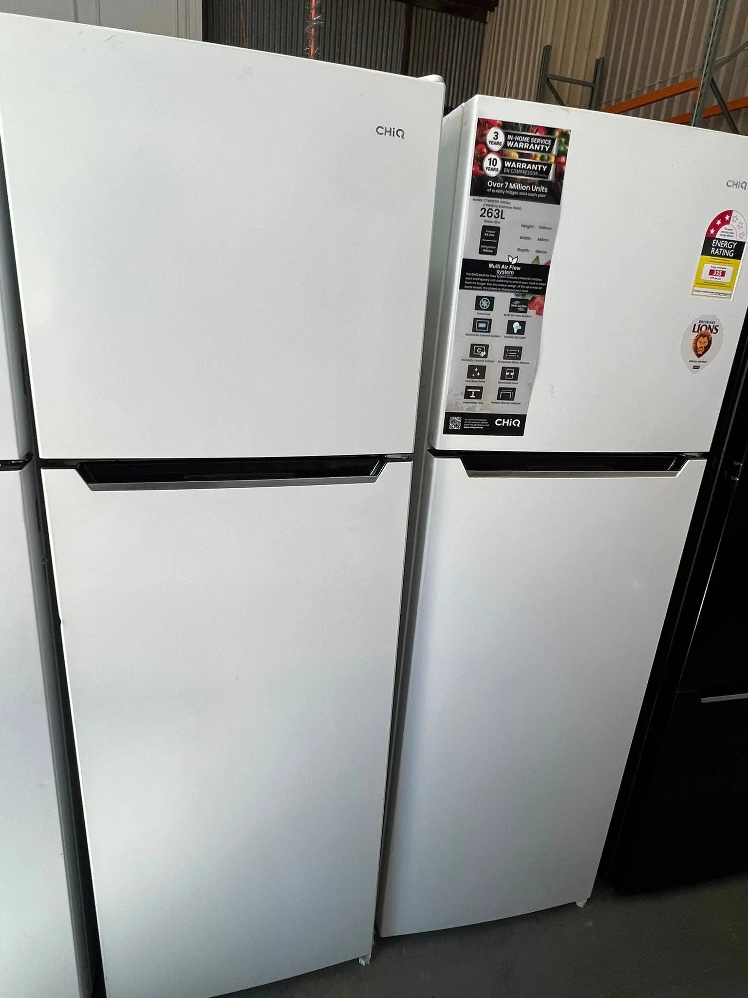 CHiQ 255L Top Mount Fridge Freezer – Refurbished – CTM255NW | ADELAIDE
