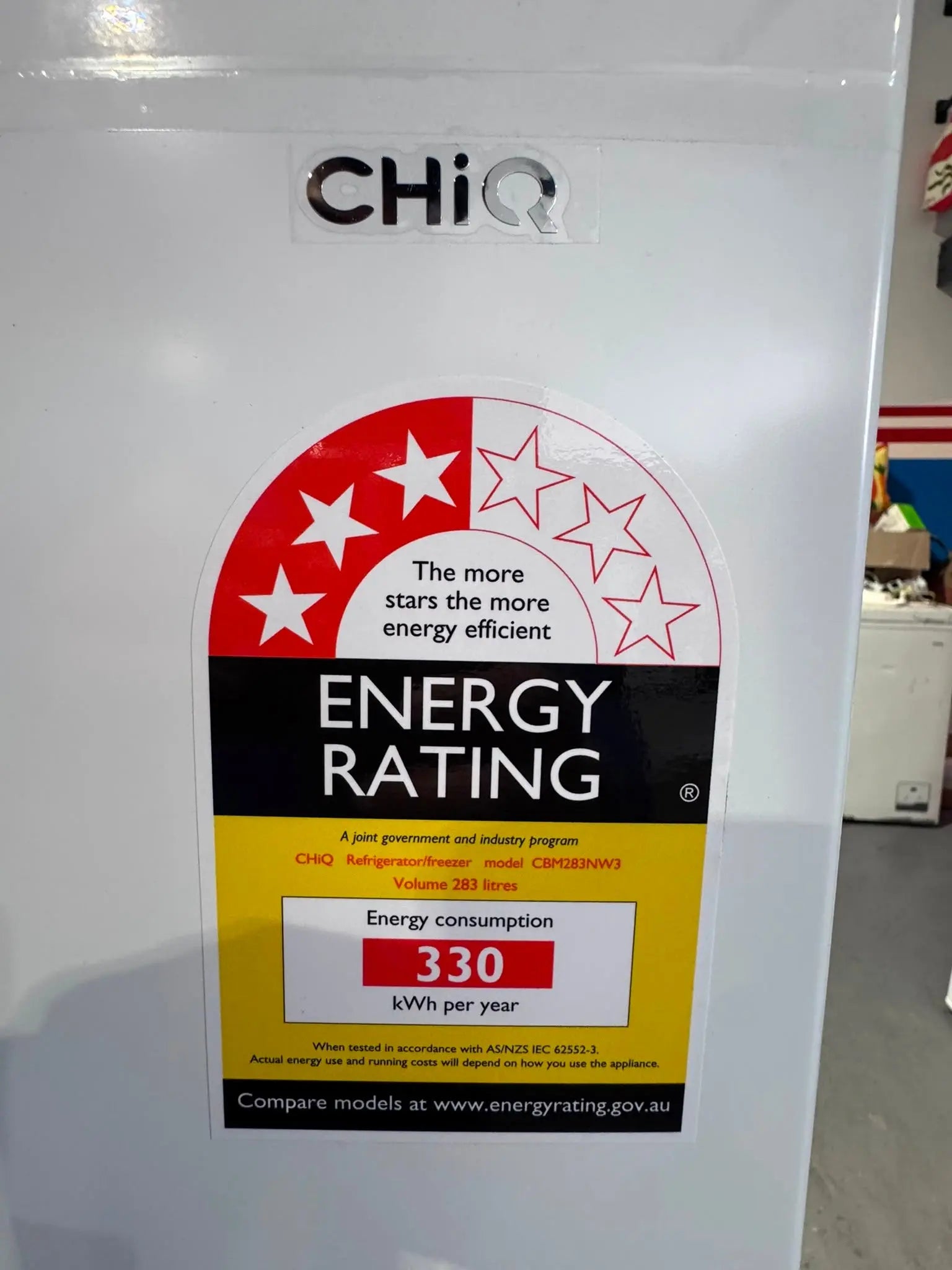 CHiQ 283L Bottom Mount Fridge – Factory Seconds