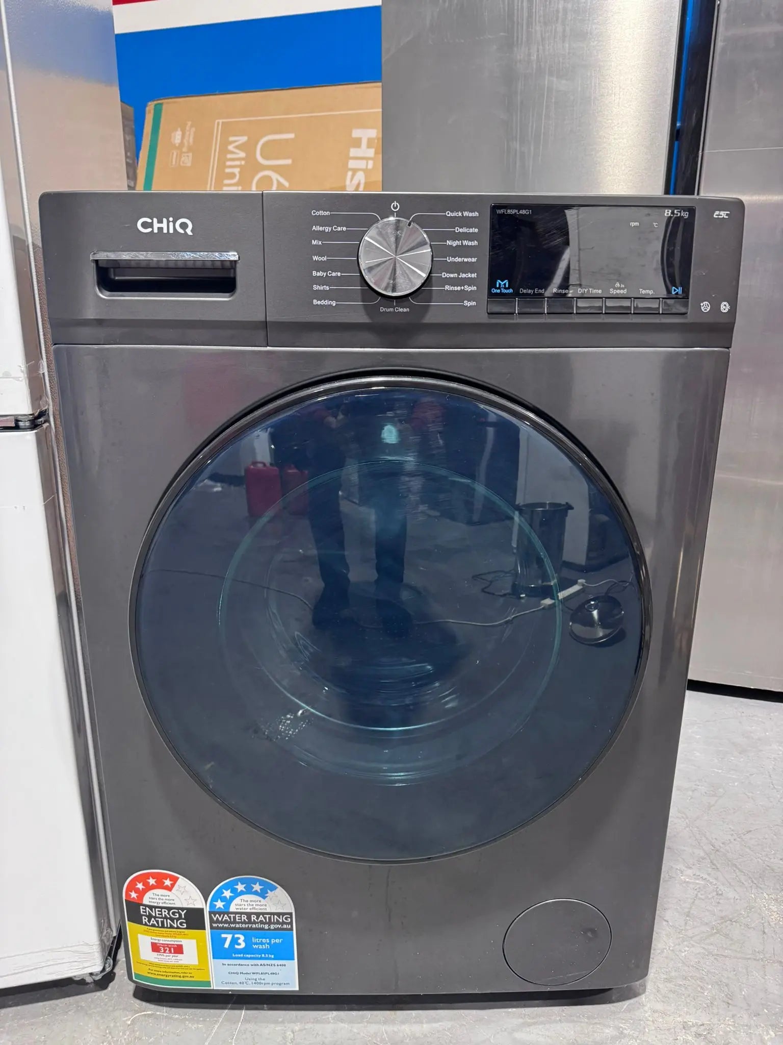 CHiQ 283L Fridge + CHiQ 8.5kg Washer Combo