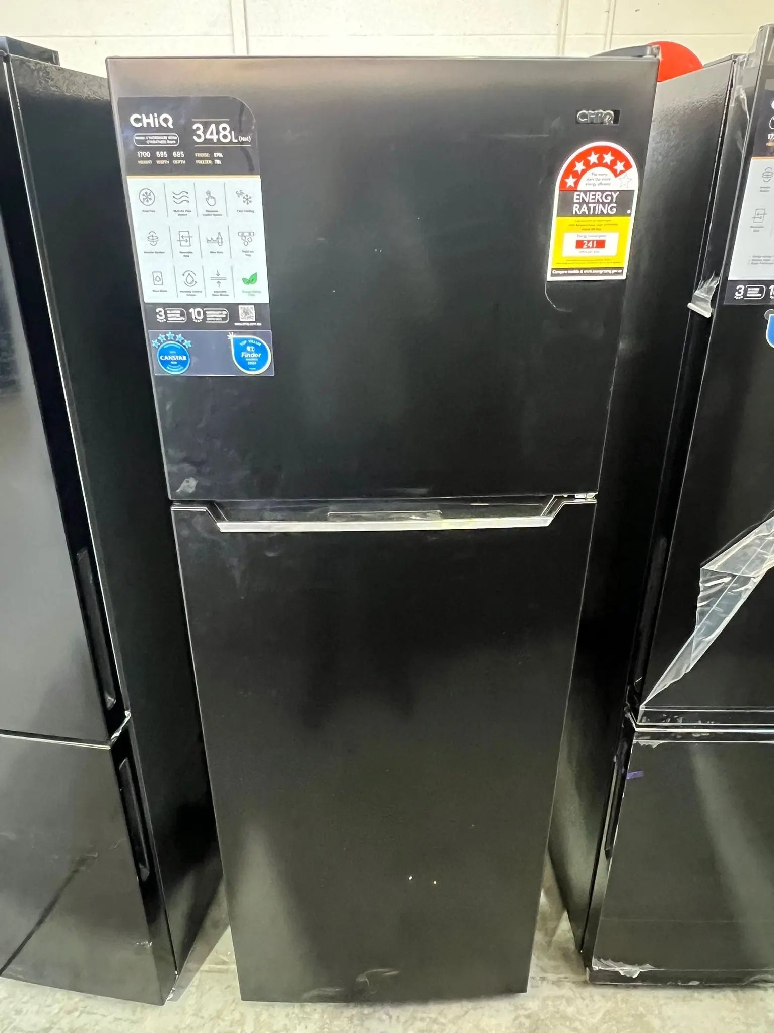 CHiQ 347L Refrigerator/Freezer CTM347NB5E – Refurbished | ADELAIDE