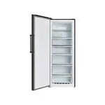 CHiQ 380L Hybrid Upright Freezer CSH379NBSL5 (Black Steel) – Factory Seconds (Carton Damage)
