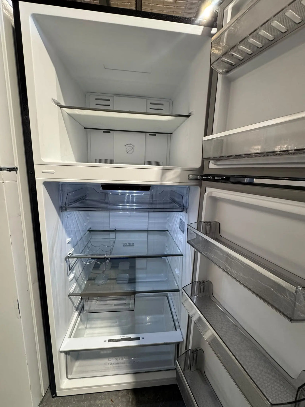 CHiQ 410L Black Steel Top Mount Refrigerator – Factory Second | PERTH