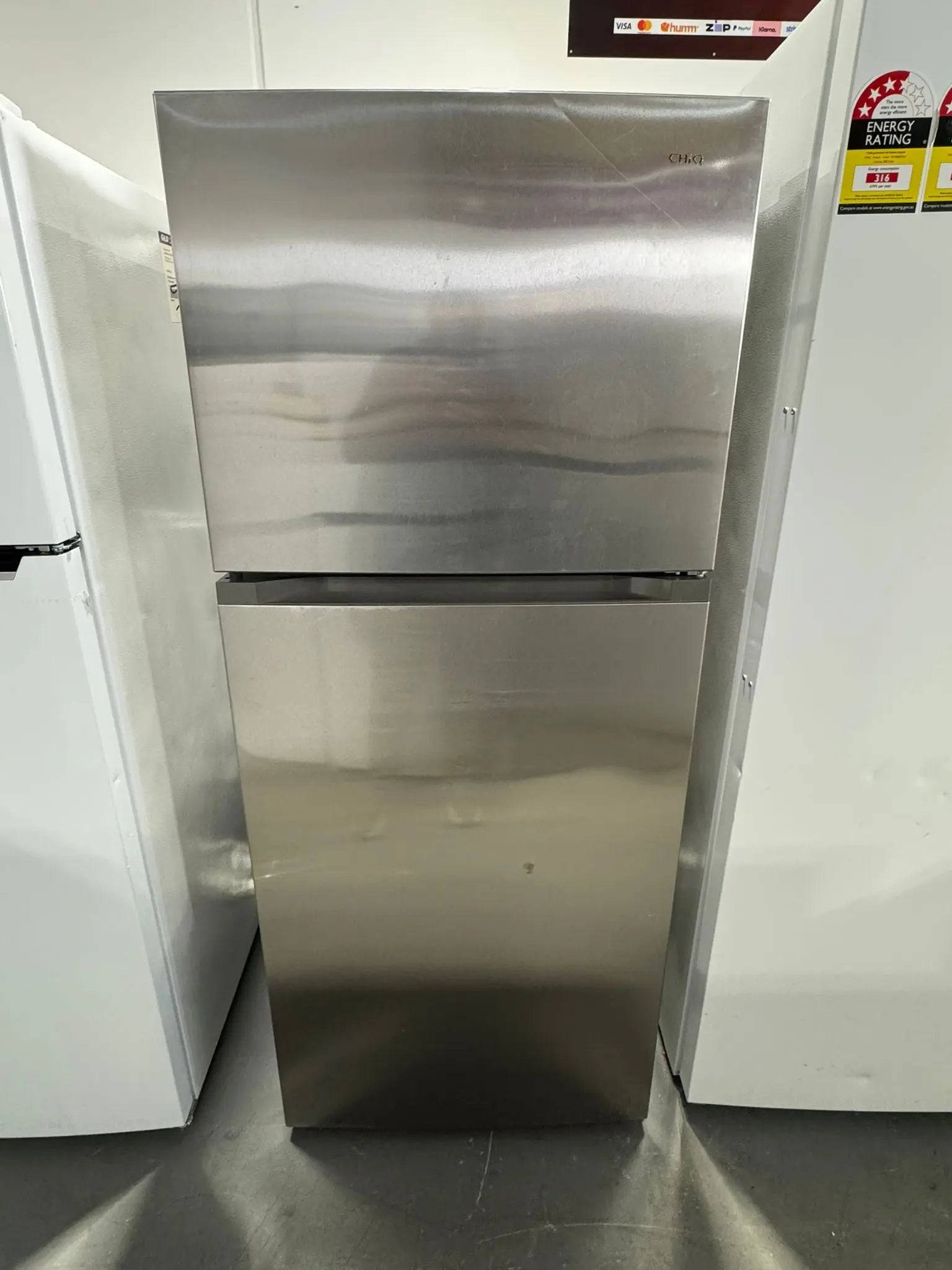 CHiQ 410L Top Mount Fridge Freezer (Refurbished) | PERTH