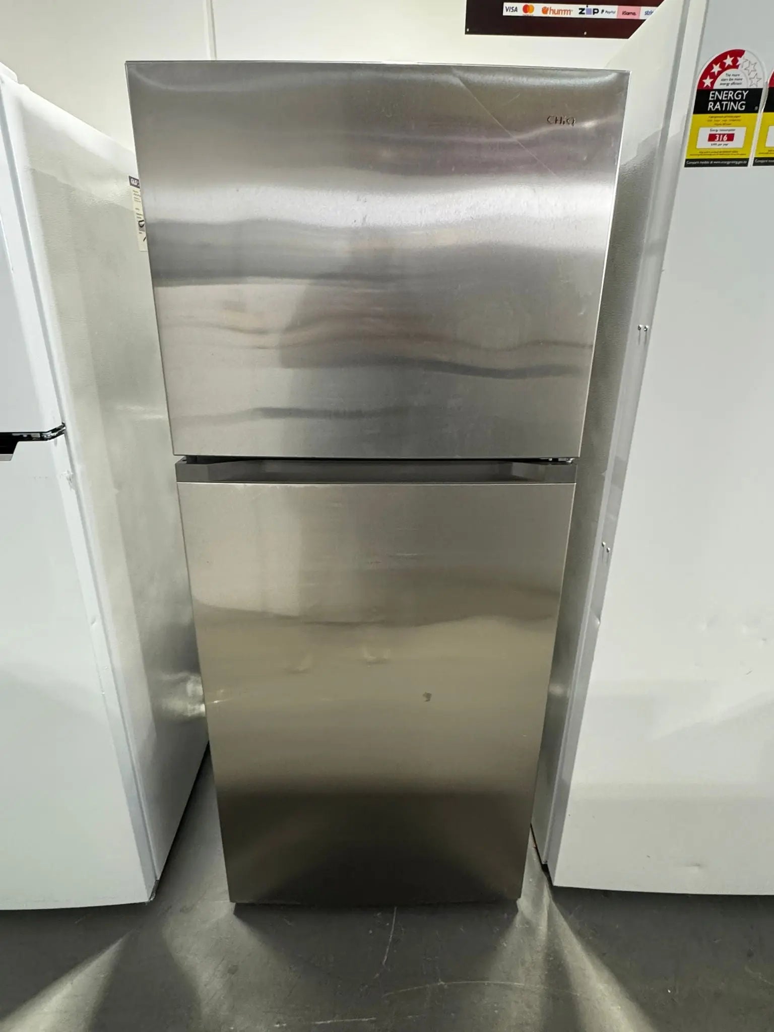 CHiQ 410L Top Mount Fridge Freezer (Refurbished) | PERTH