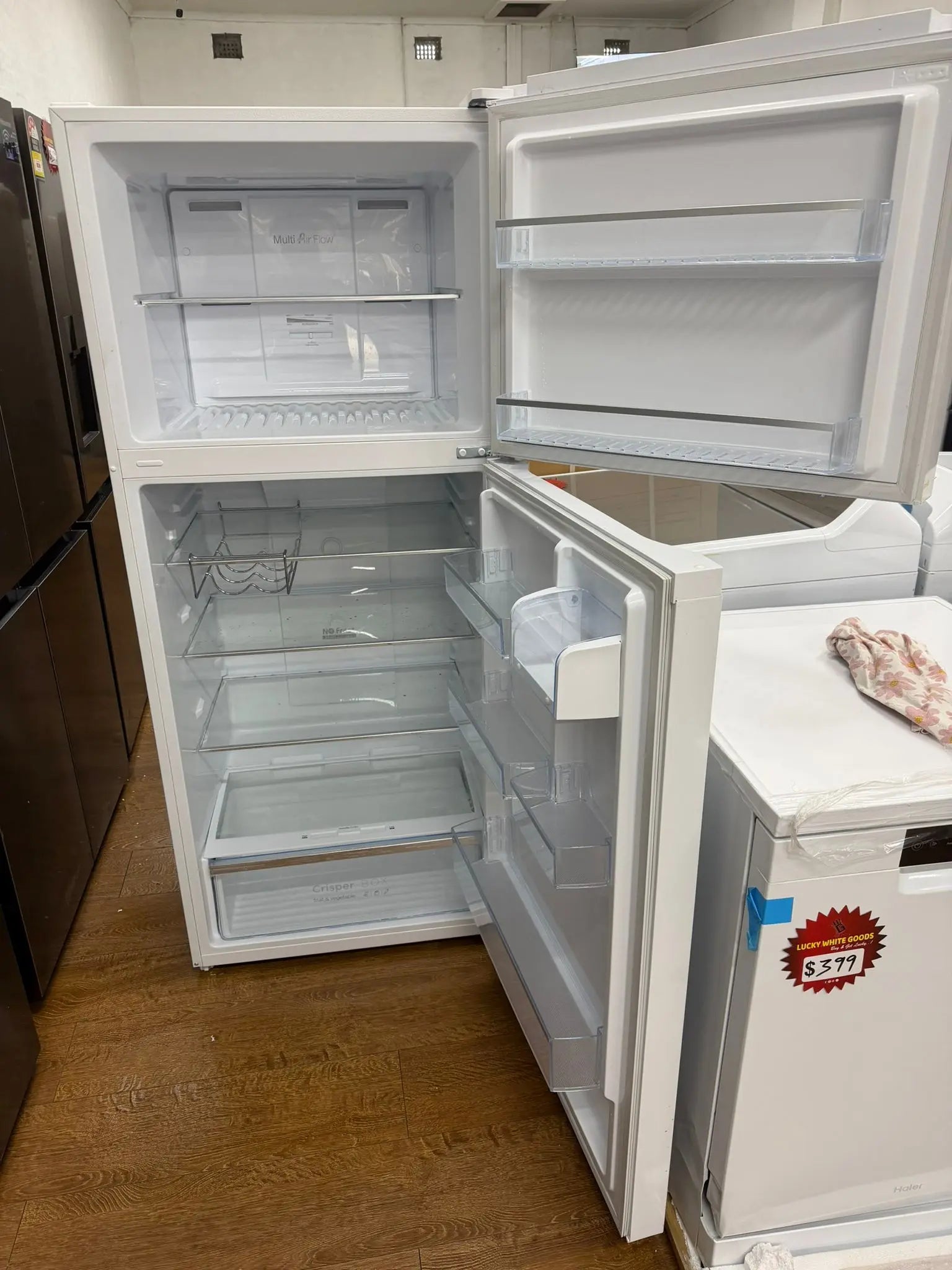 CHiQ 410L Top Mount Fridge Freezer (Refurbished) – CTM410NW | RESERVOIR
