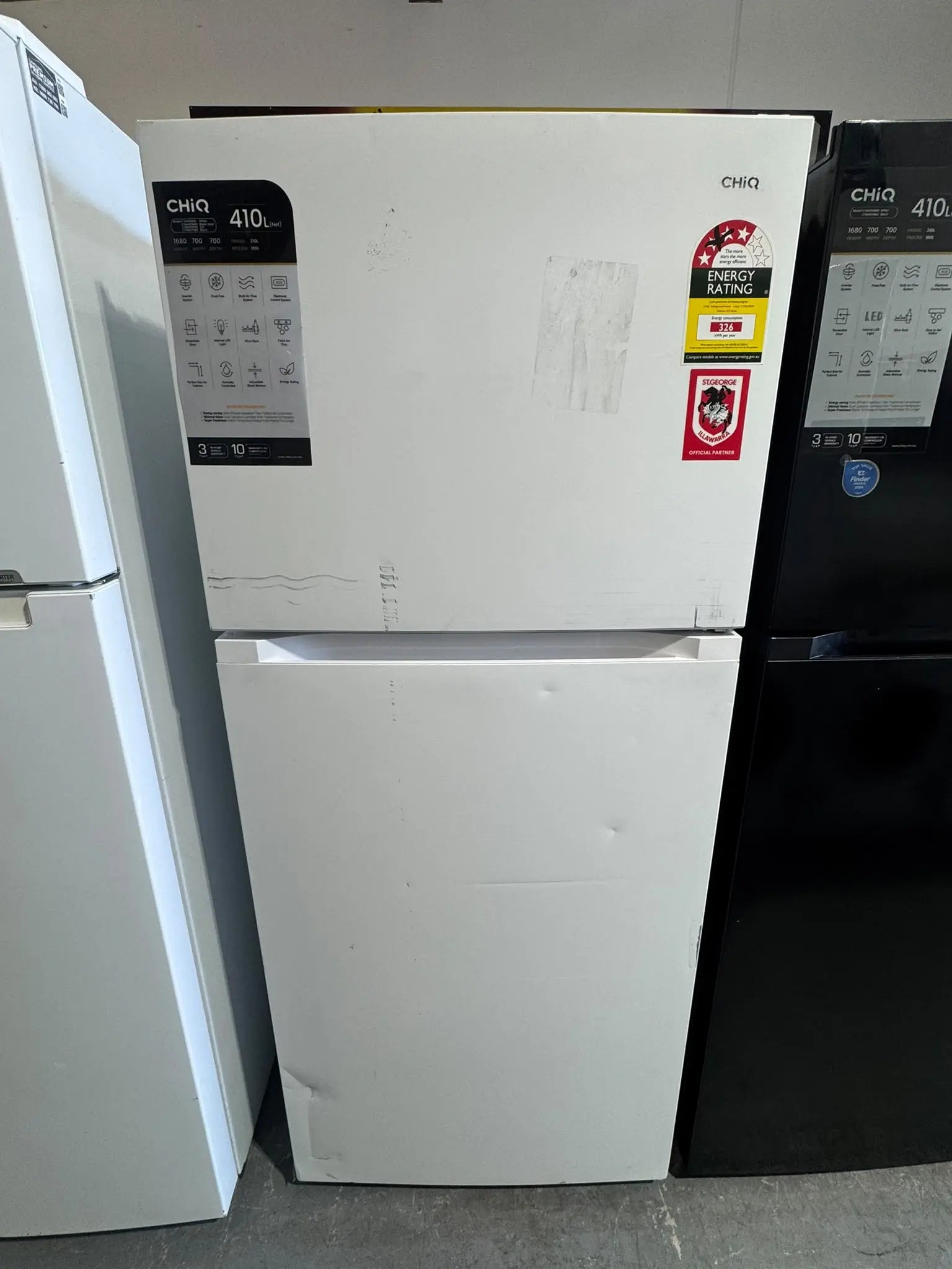 CHiQ 410L Top Mount Refrigerator – Factory Second | PERTH