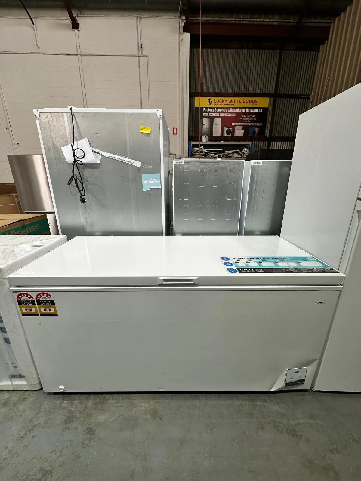 CHiQ 500L Hybrid Chest Freezer – Factory Seconds | ADELAIDE