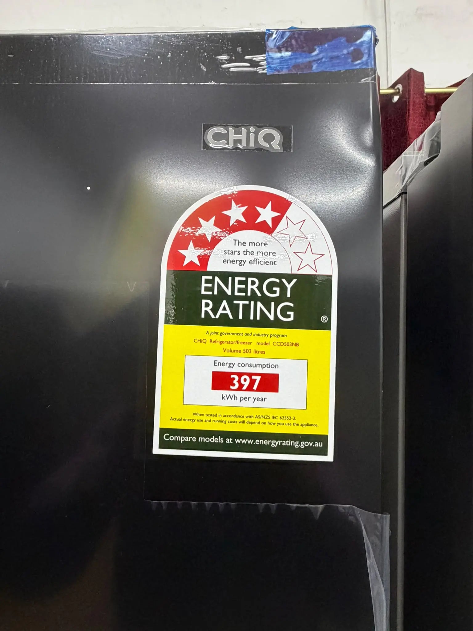 CHiQ 503L French Door Fridge CCD503NB – Factory Seconds