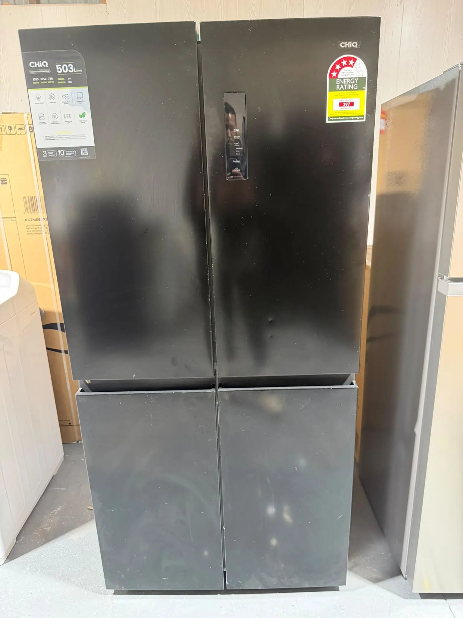 CHiQ 503L French Door Fridge – Refurbished