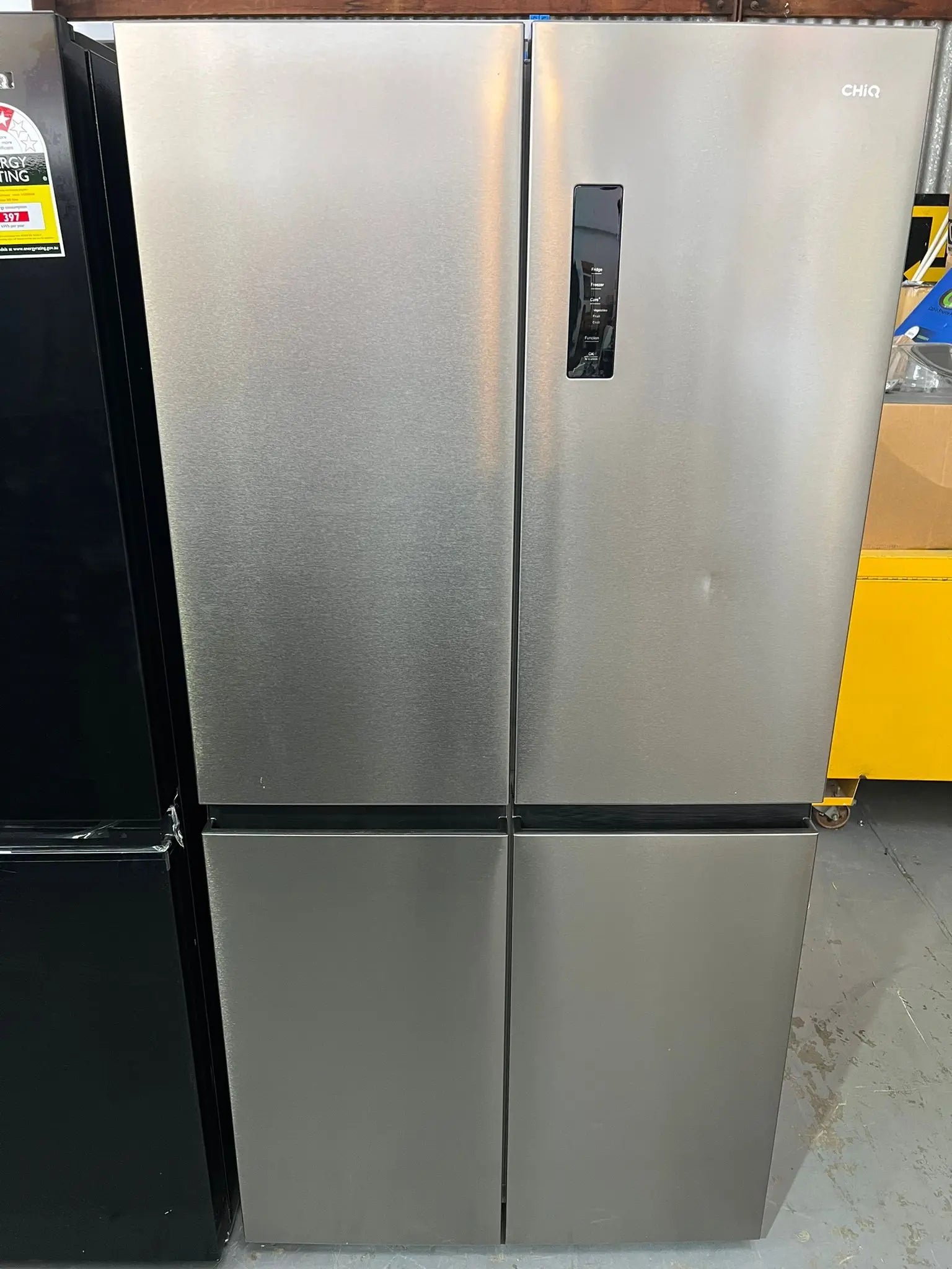 CHiQ 503L Fridge Freezer – Refurbished – Quad Door – CCD500NS | ADELAIDE