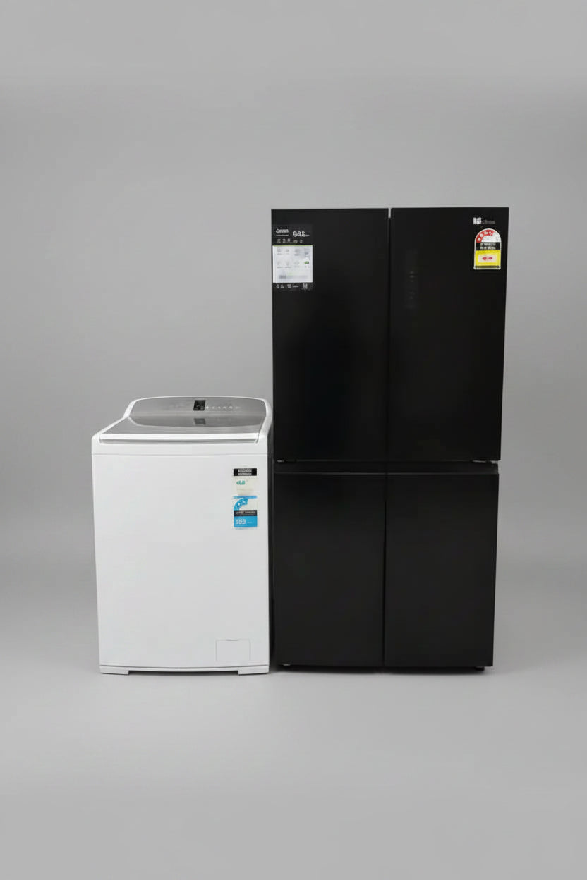 CHiQ 503L Fridge + Fisher & Paykel 10kg Washer Combo – Refurbished
