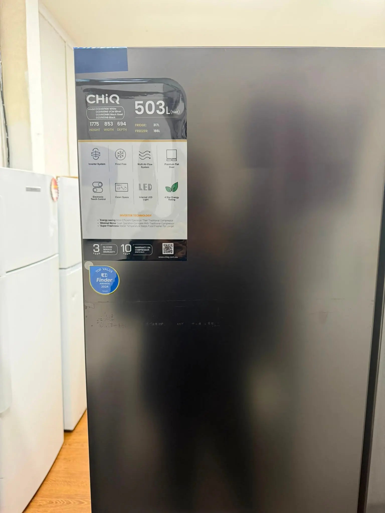 CHiQ 503L Quad Door Fridge – Factory Seconds