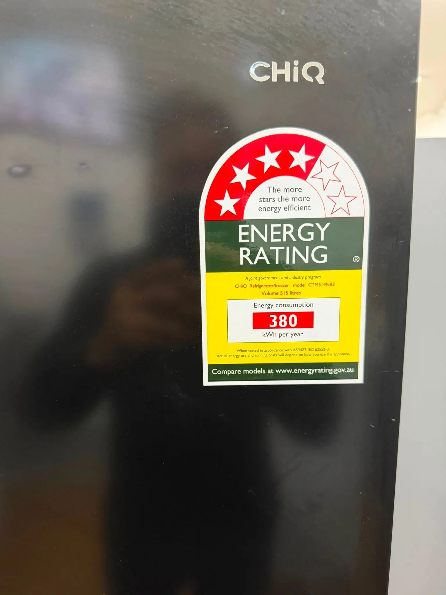 CHiQ 515L Top Mount Fridge Freezer CTM514NB4 – Refurbished