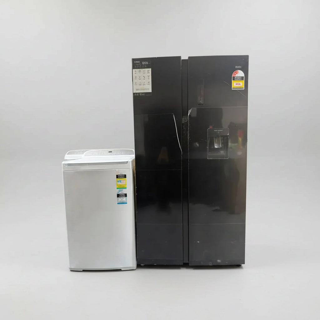 CHiQ 559L Fridge + Fisher & Paykel 7kg Washer Combo – Refurbished