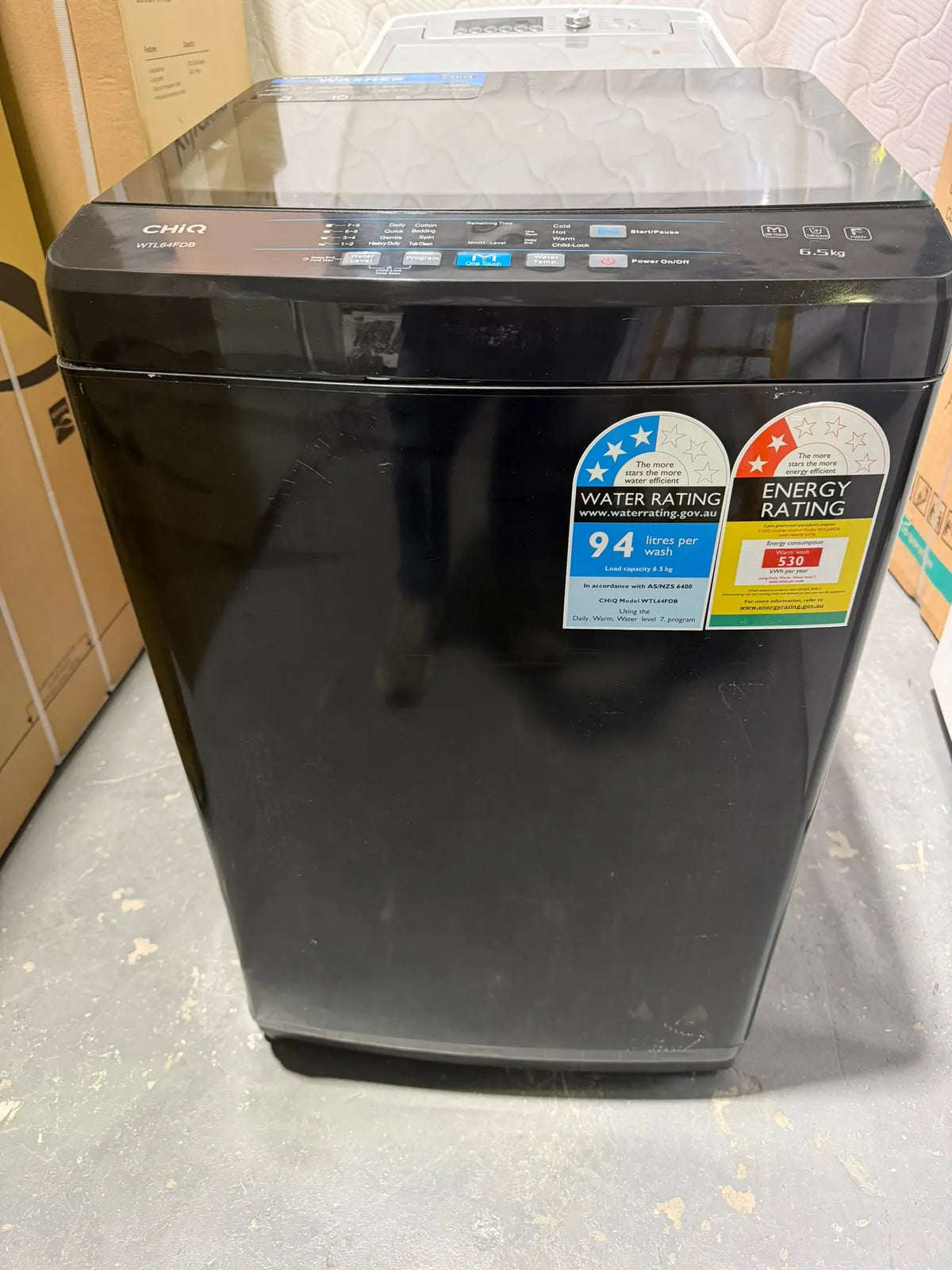 CHiQ 6.5kg Top Load Washer – Refurbished | BRISBANE