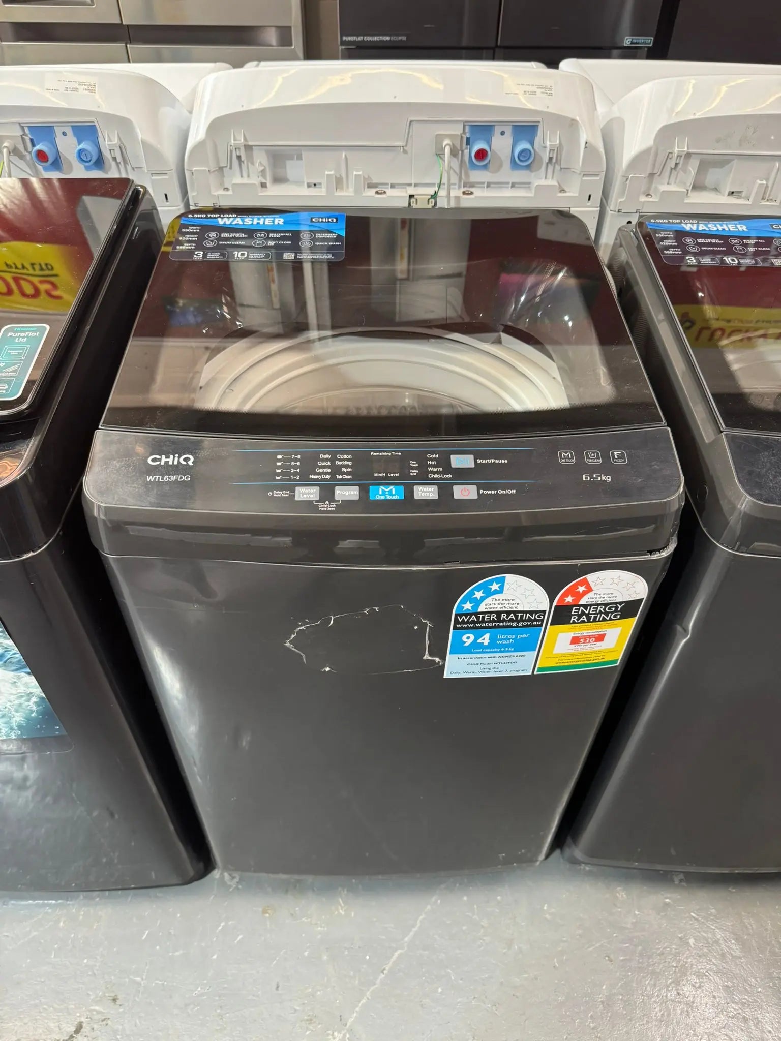 CHiQ 6.5kg Top Load Washing Machine – Refurbished | SYDNEY