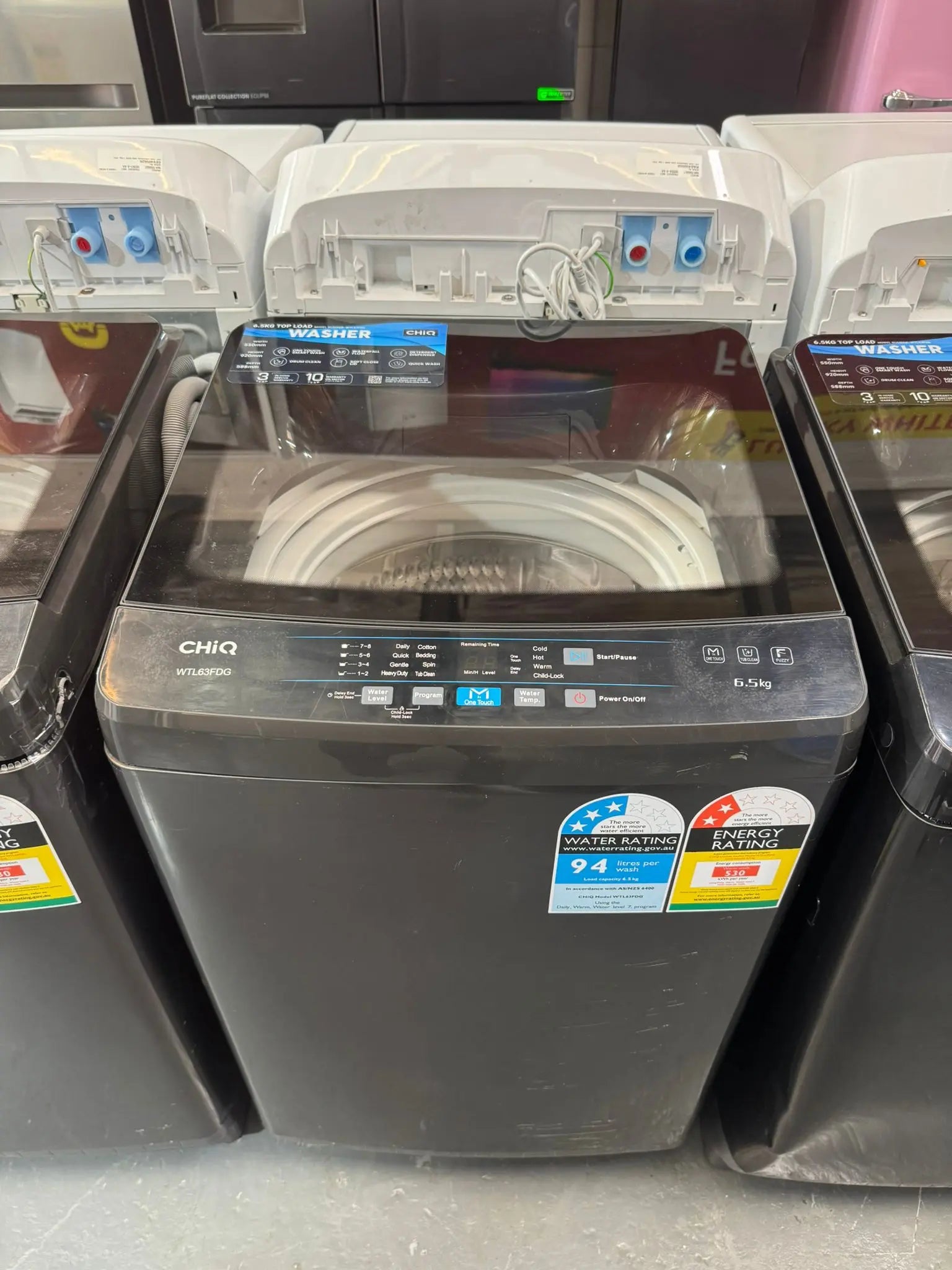 CHiQ 6.5kg Top Load Washing Machine – Refurbished | SYDNEY