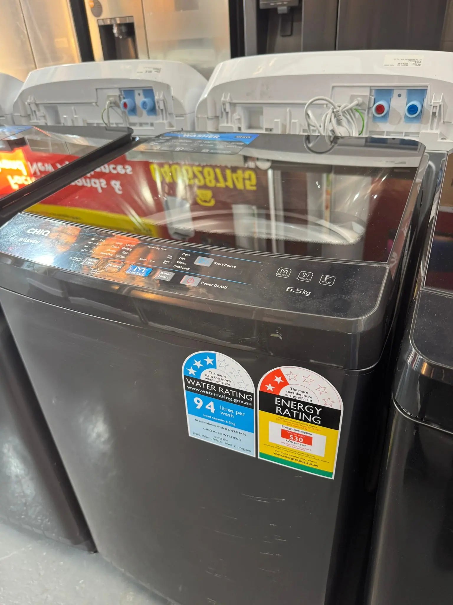CHiQ 6.5kg Top Load Washing Machine – Refurbished | SYDNEY