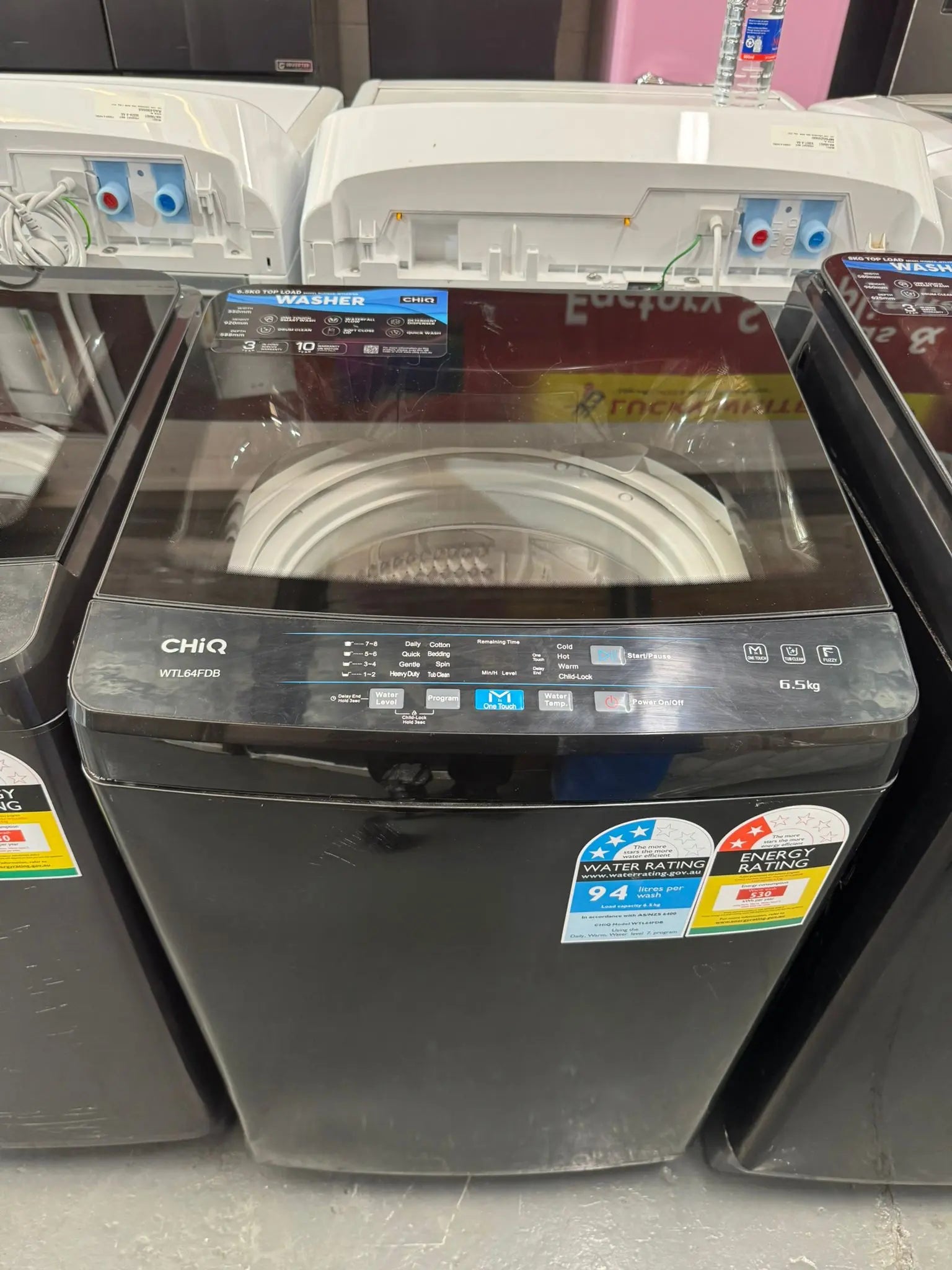 CHiQ 6.5kg Top Load Washing Machine – Refurbished | SYDNEY