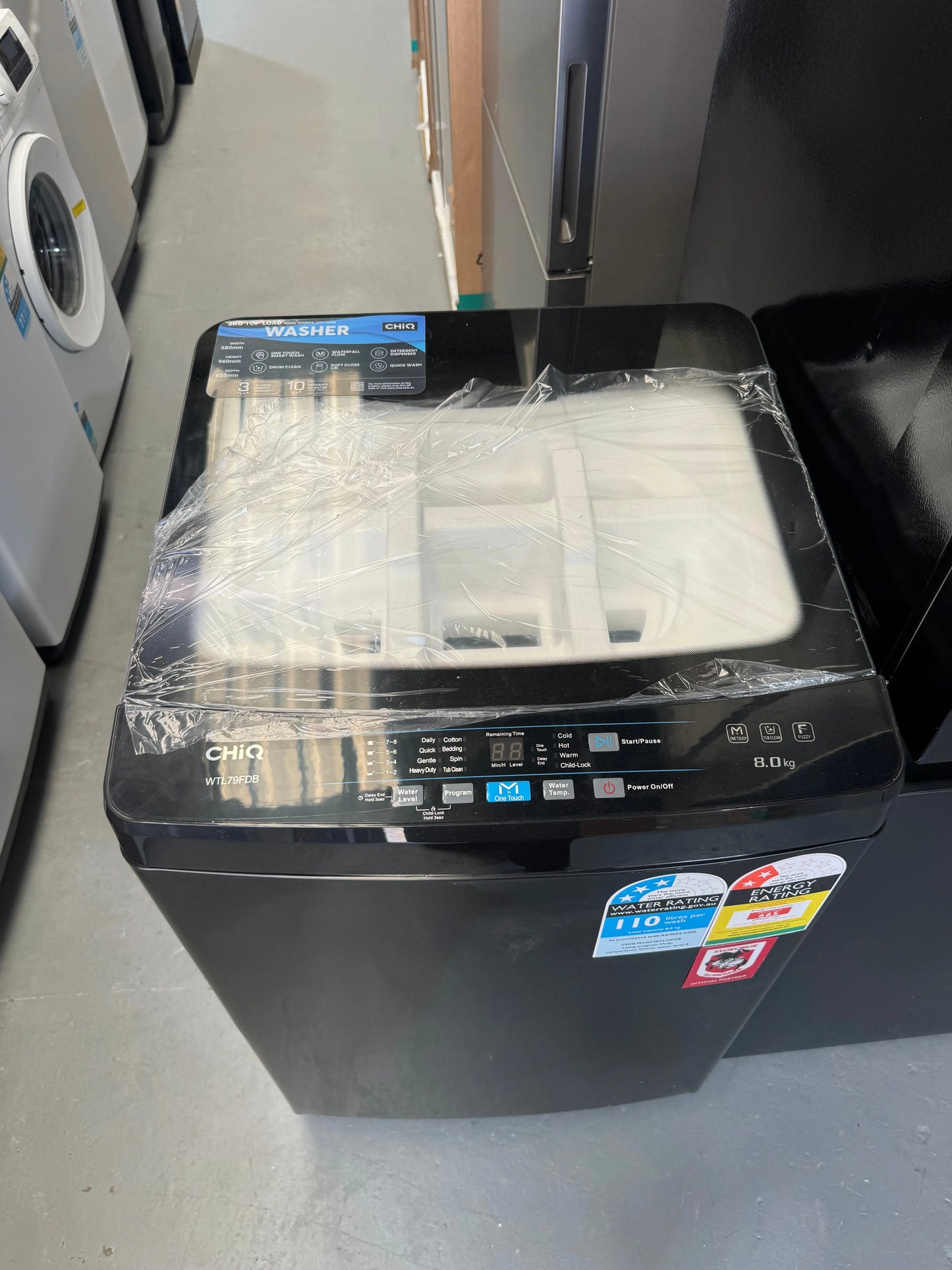 CHiQ 601L French Door Fridge + 8kg Top Load Washer – Second Hand | Comes with Warranty | SYDNEY