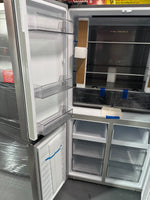CHiQ 601L Silver Quad Door Fridge Freezer – Factory Second | SYDNEY