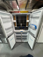 CHiQ 601L Silver Quad Door Fridge Freezer – Factory Second | SYDNEY