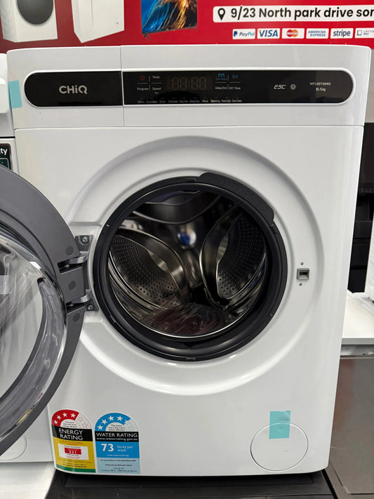CHiQ 8.5 kg Front-Load Washer – Factory Seconds | WFL85T48W2 | MELBOURNE