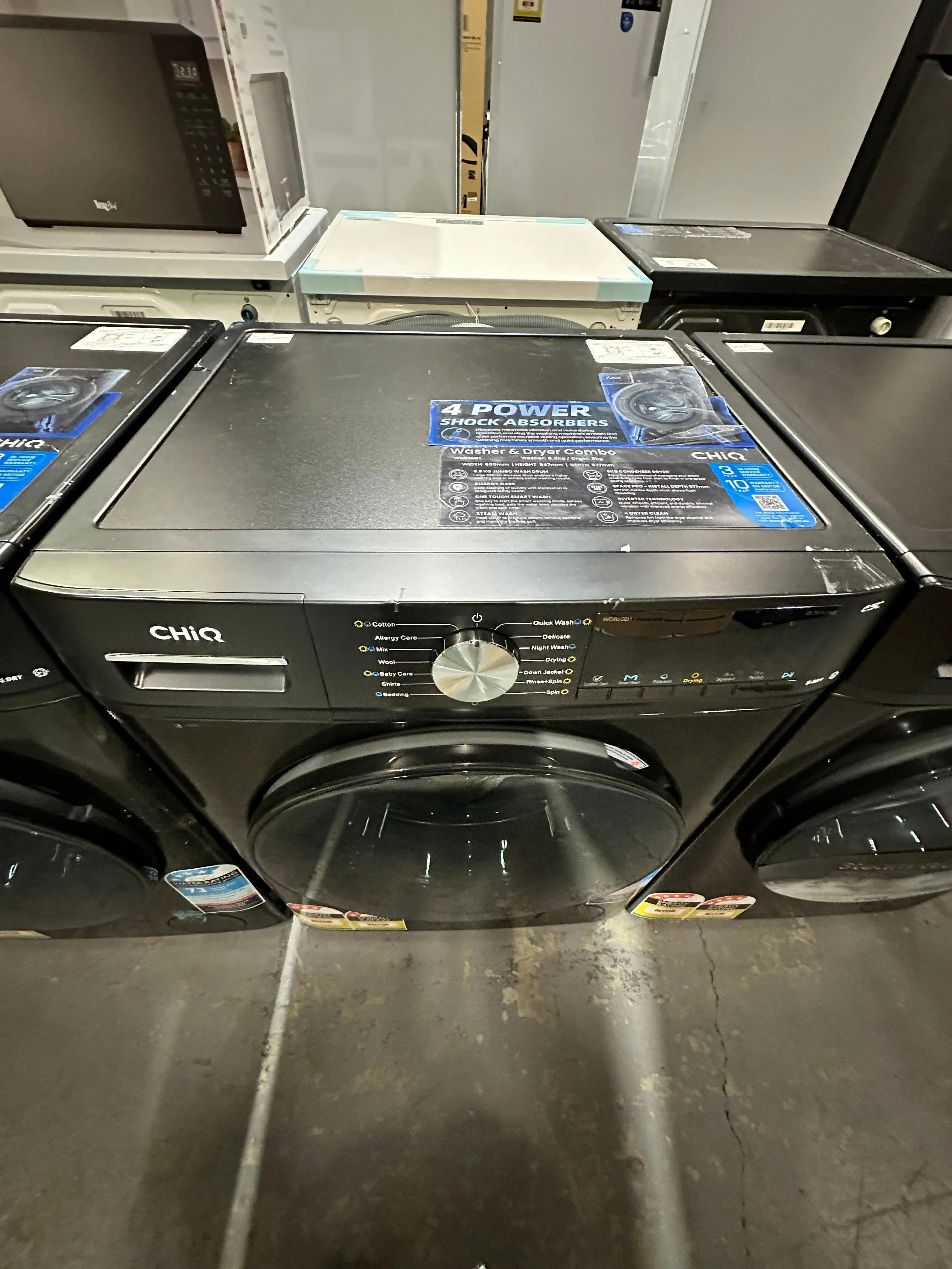 CHiQ 8.5kg/5kg Washer Dryer Combo - Near New | ADELAIDE