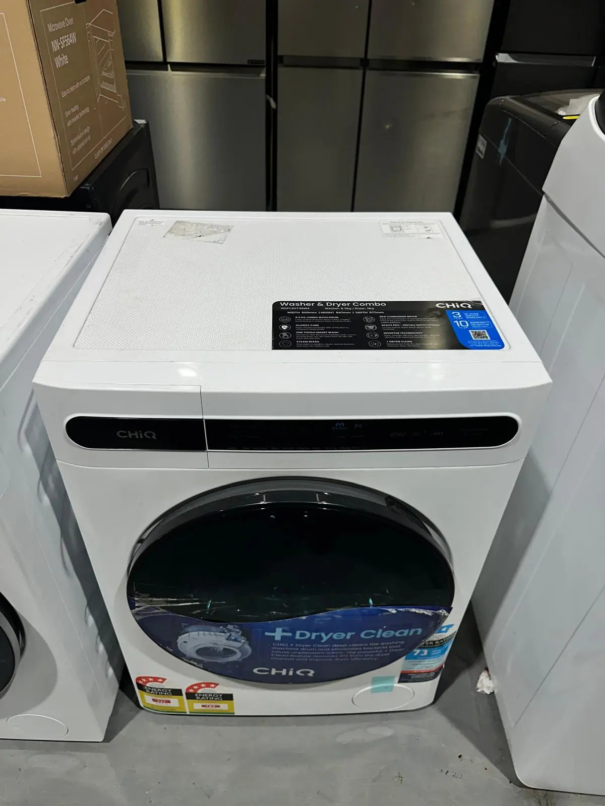 CHiQ 8.5kg / 5kg Washer Dryer Combo – Refurbished | ADELAIDE