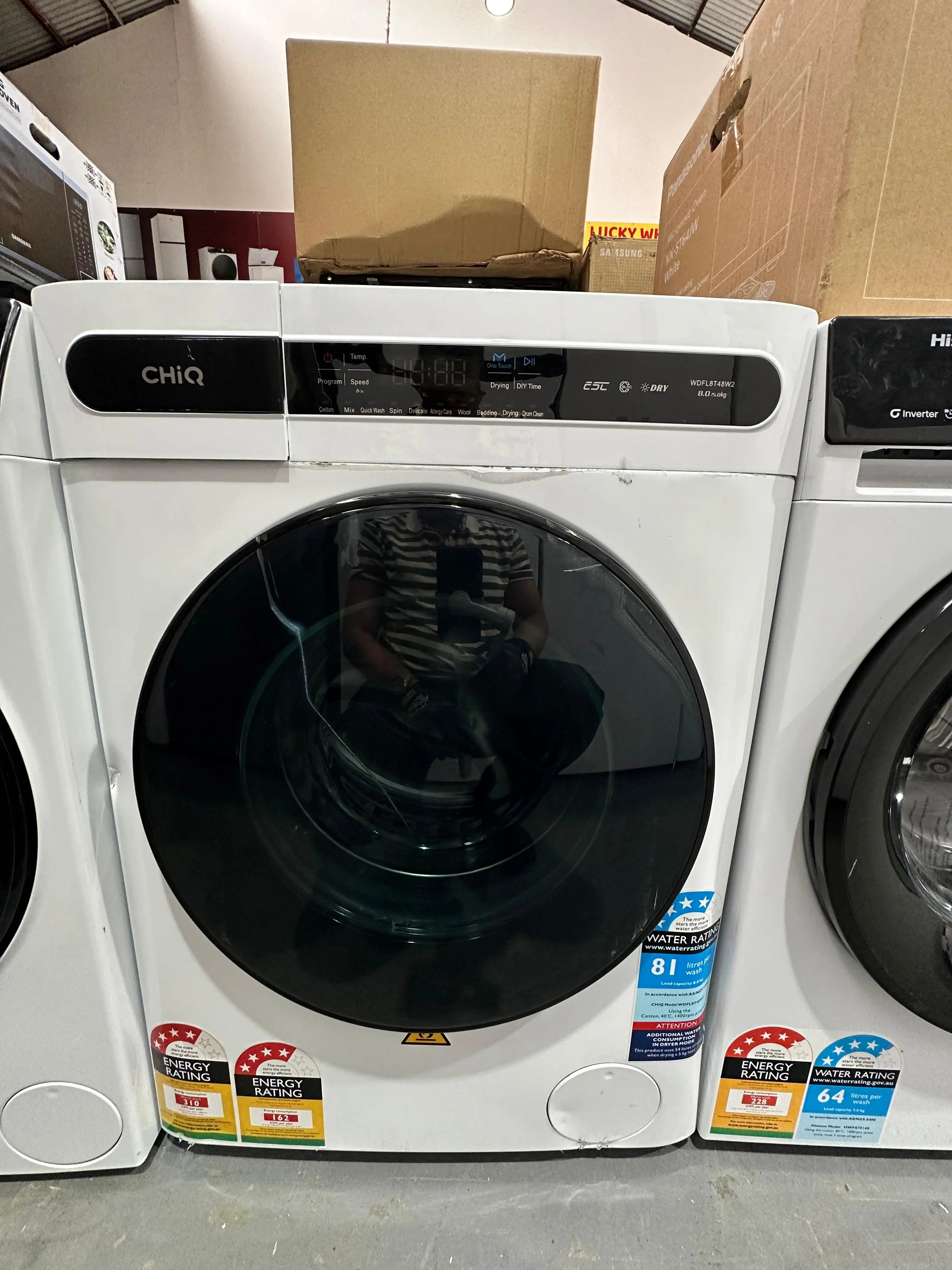 CHiQ 8.5kg/5kg Washer Dryer Combo – Refurbished | ADELAIDE
