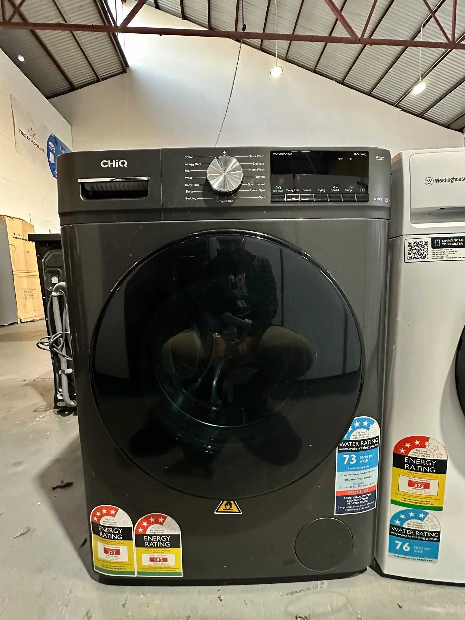 CHiQ 8.5kg/5kg Washer Dryer Combo (Refurbished)