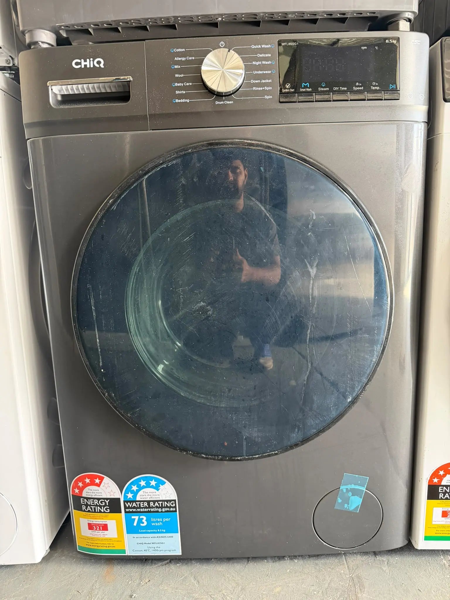 CHiQ 8.5kg Family Washing Machine – Refurbished