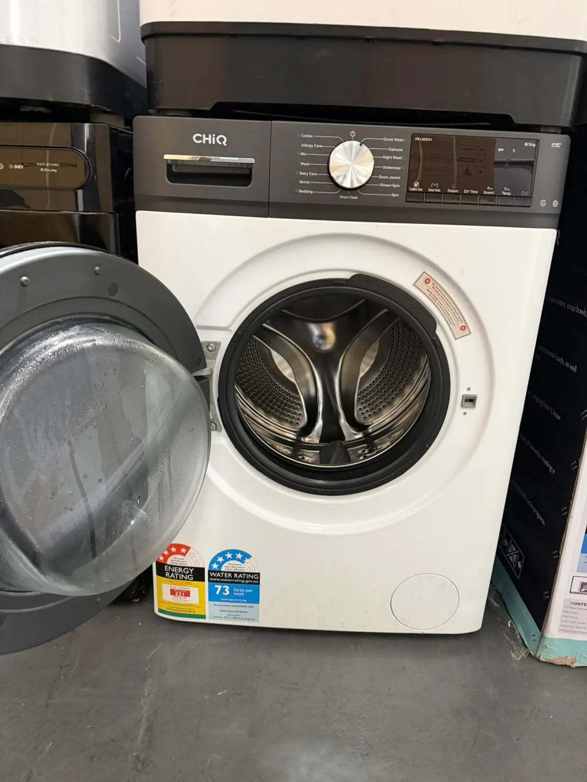 CHiQ 8.5kg Front Load Washer – Near New | MELBOURNE
