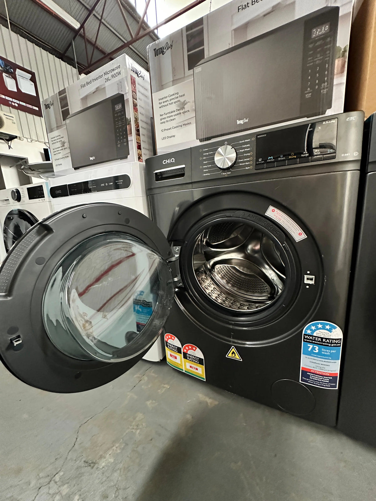 CHiQ 8.5kg Front Load Washer only – Refurbished | ADELAIDE