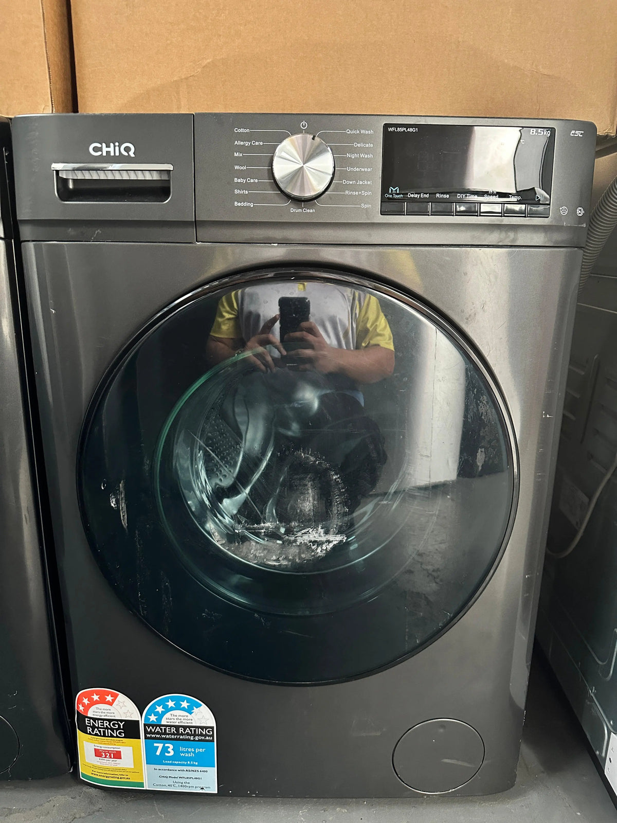 CHiQ 8.5kg Front Load Washing Machine WFL85PL48G1 – Refurbished | ADELAIDE