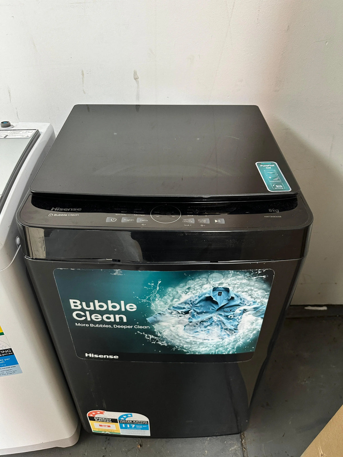 CHiQ 8.5kg Front Load Washing Machine – Gunmetal Black – Refurbished | ADELAIDE